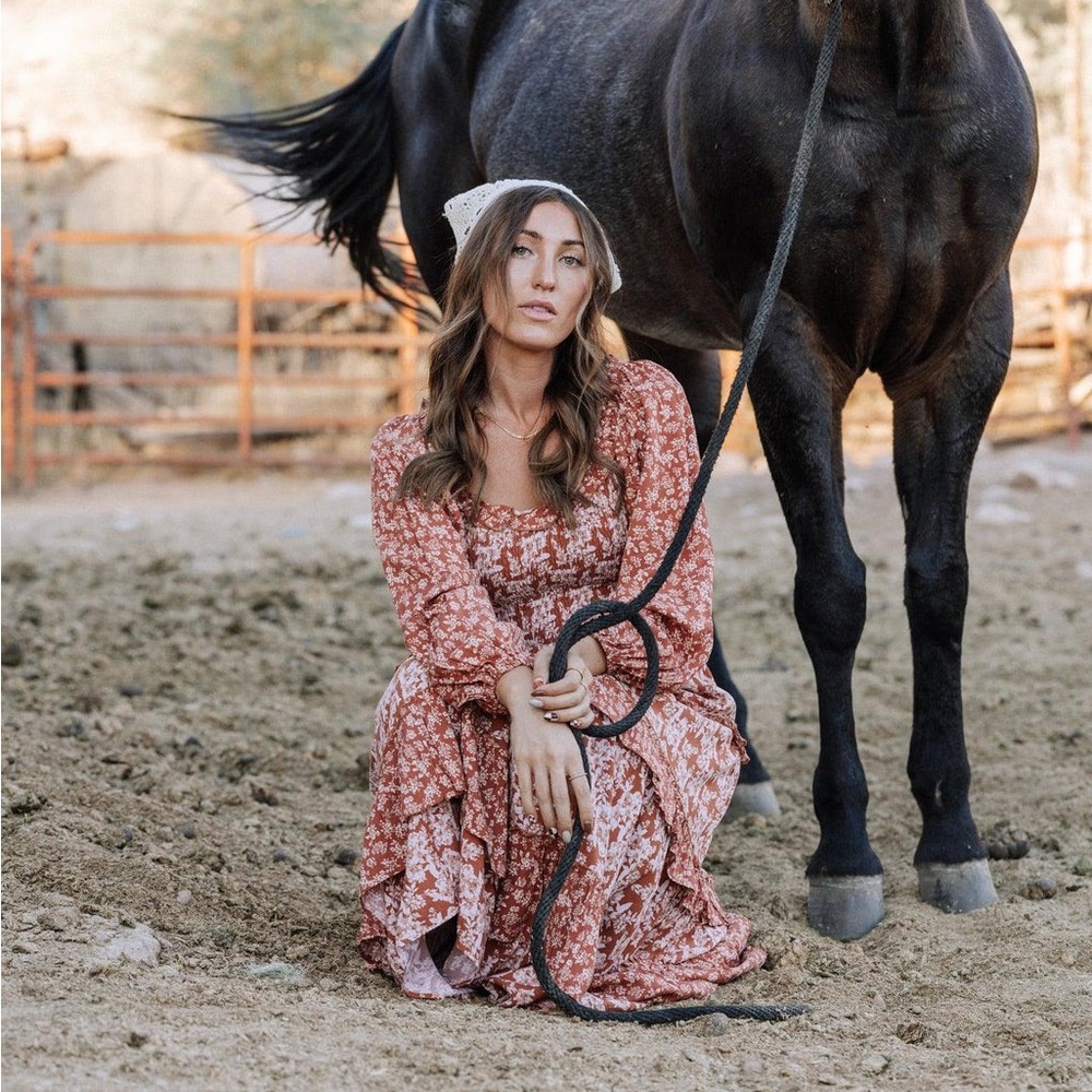 Brynna Boho Floral Dress - Picture 3 of 7